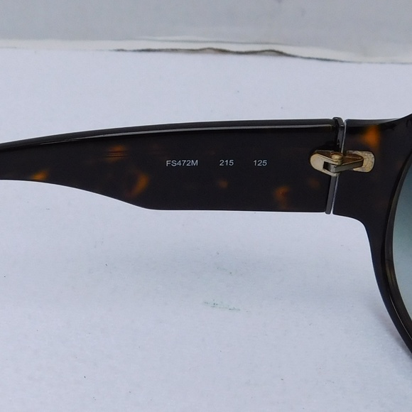 SOLD-AUTHENTIC FENDI FS472M 125 BROWN SUNGLASSES - Picture 7 of 8